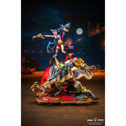 Pure Arts 2XKO Jinx & Warwick 1:10 Scale Diorama