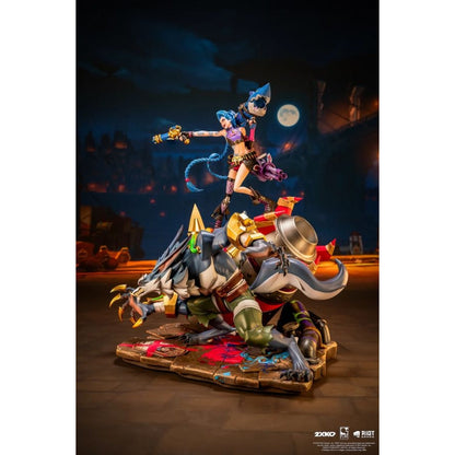Pure Arts 2XKO Jinx & Warwick 1:10 Scale Diorama