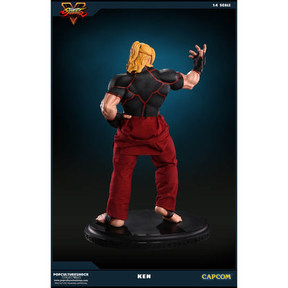 Pop Culture Shock Collectibles Street Fighter V Ken Masters 1:4 Scale Statue