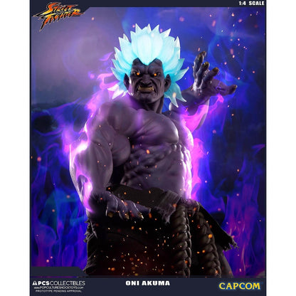 Pop Culture Shock Collectibles Street Fighter Oni Akuma 1:4 Scale Statue
