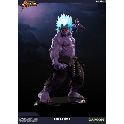Pop Culture Shock Collectibles Street Fighter Oni Akuma 1:4 Scale Statue