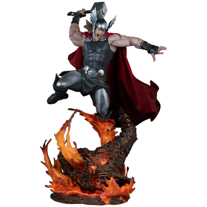 Sideshow Collectibles Marvel Comics Thor Breaker of Brimstone Premium Format 1:4 Scale Statue
