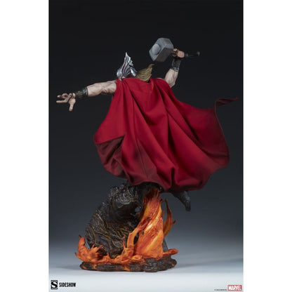 Sideshow Collectibles Marvel Comics Thor Breaker of Brimstone Premium Format 1:4 Scale Statue