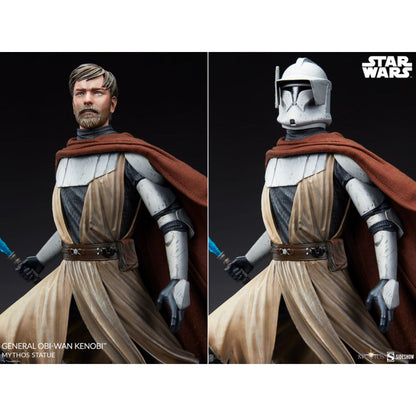 Sideshow Collectibles Star Wars General Obi Wan Mythos Statue