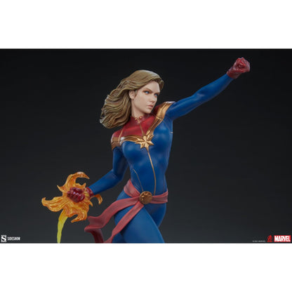 Sideshow Collectibles Marvel Comics Captain Marvel Statue