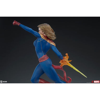 Sideshow Collectibles Marvel Comics Captain Marvel Statue