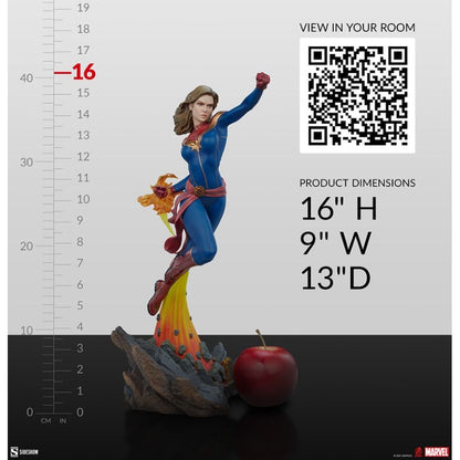 Sideshow Collectibles Marvel Comics Captain Marvel Statue