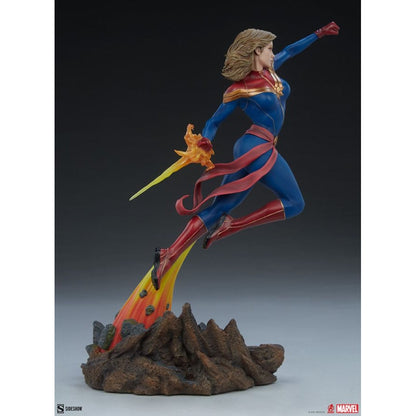 Sideshow Collectibles Marvel Comics Captain Marvel Statue