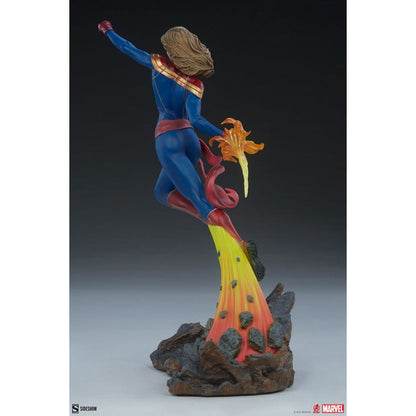 Sideshow Collectibles Marvel Comics Captain Marvel Statue