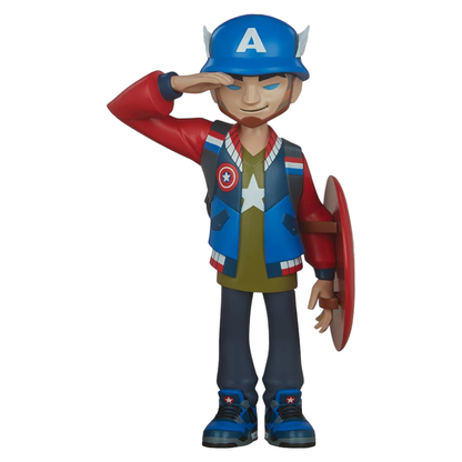 Unruly Industries Marvel Comics Captain America Designer Toy