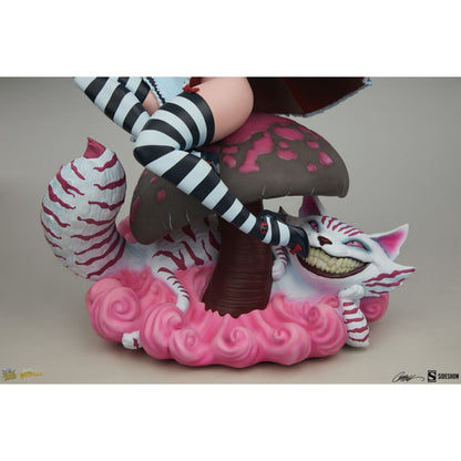 Sideshow Collectibles Fairytale Fantasies Alice in Wonderland Game of Hearts Statue
