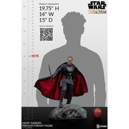 Sideshow Collectibles Star Wars: The Mandalorian Moff Gideon Premium Format Statue
