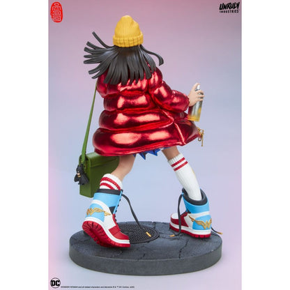 Unruly Industries DC Comics Hype Girl (Wonder Woman) Designer Statue