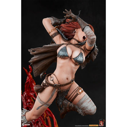 Sideshow Collectibles Red Sonja A Savage Sword Premium Format Statue