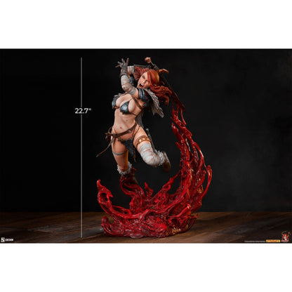 Sideshow Collectibles Red Sonja A Savage Sword Premium Format Statue