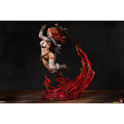 Sideshow Collectibles Red Sonja A Savage Sword Premium Format Statue