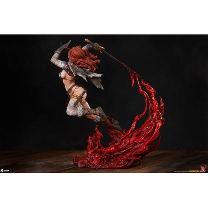 Sideshow Collectibles Red Sonja A Savage Sword Premium Format Statue