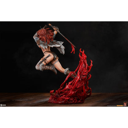 Sideshow Collectibles Red Sonja A Savage Sword Premium Format Statue
