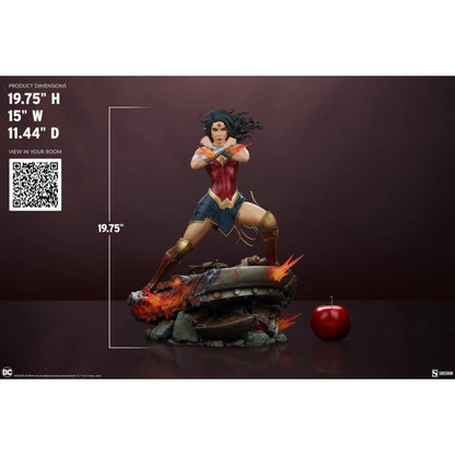 Sideshow Collectibles Wonder Woman Saving The Day Premium Format Statue