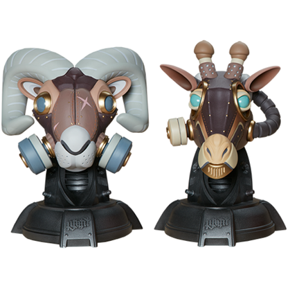 Unruly Industries Sideshow Originals Ram & Giraffe Designer Toy