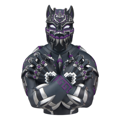 Unruly Industries Marvel Comics Black Panther Purple Variant Designer Bust