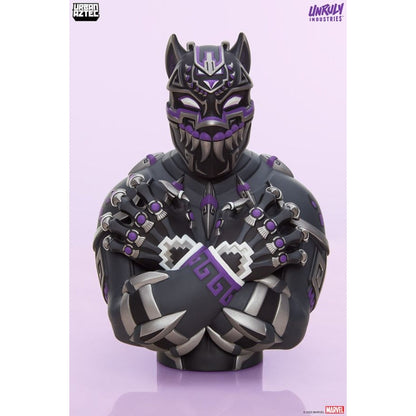 Unruly Industries Marvel Comics Black Panther Purple Variant Designer Bust