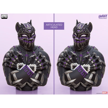 Unruly Industries Marvel Comics Black Panther Purple Variant Designer Bust