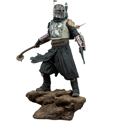 Sideshow Collectibles Star Wars: The Mandalorian Boba Fett Premium Format Statue