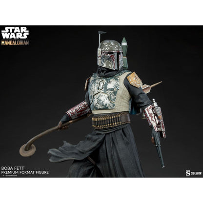 Sideshow Collectibles Star Wars: The Mandalorian Boba Fett Premium Format Statue