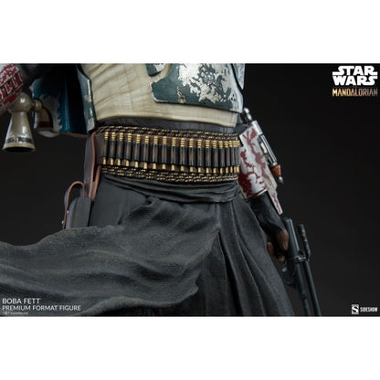 Sideshow Collectibles Star Wars: The Mandalorian Boba Fett Premium Format Statue