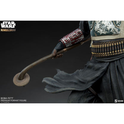 Sideshow Collectibles Star Wars: The Mandalorian Boba Fett Premium Format Statue