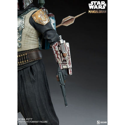 Sideshow Collectibles Star Wars: The Mandalorian Boba Fett Premium Format Statue