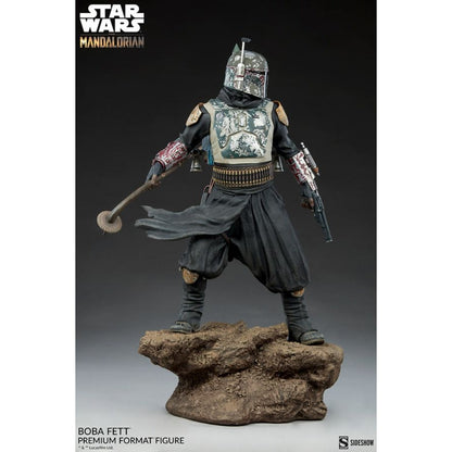 Sideshow Collectibles Star Wars: The Mandalorian Boba Fett Premium Format Statue