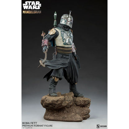 Sideshow Collectibles Star Wars: The Mandalorian Boba Fett Premium Format Statue