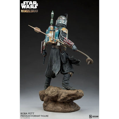 Sideshow Collectibles Star Wars: The Mandalorian Boba Fett Premium Format Statue