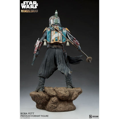 Sideshow Collectibles Star Wars: The Mandalorian Boba Fett Premium Format Statue