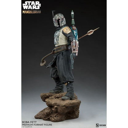Sideshow Collectibles Star Wars: The Mandalorian Boba Fett Premium Format Statue