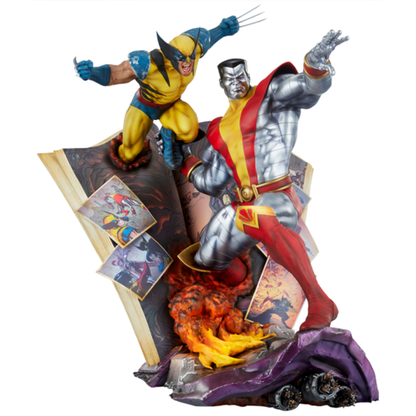 Sideshow Collectibles X Men Colossus & Wolverine Statue
