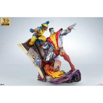 Sideshow Collectibles X Men Colossus & Wolverine Statue