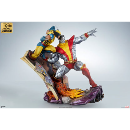 Sideshow Collectibles X Men Colossus & Wolverine Statue