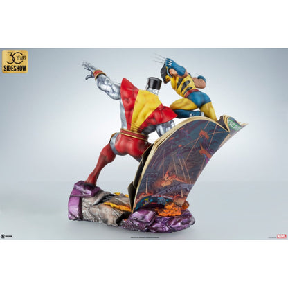 Sideshow Collectibles X Men Colossus & Wolverine Statue