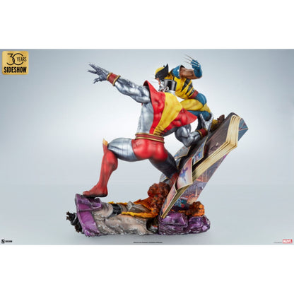 Sideshow Collectibles X Men Colossus & Wolverine Statue