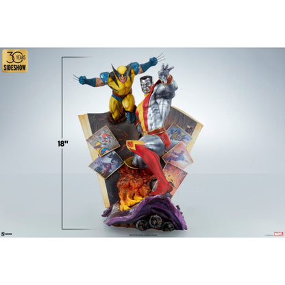 Sideshow Collectibles X Men Colossus & Wolverine Statue