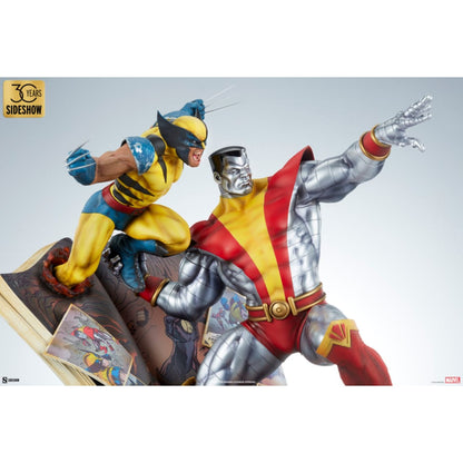 Sideshow Collectibles X Men Colossus & Wolverine Statue