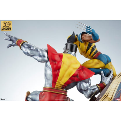 Sideshow Collectibles X Men Colossus & Wolverine Statue