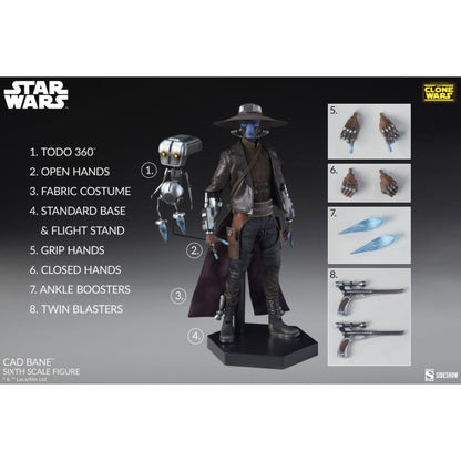 Sideshow Collectibles Star Wars Cad Bane 1:6 Figure