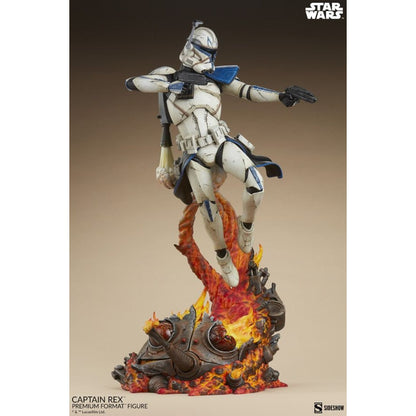 Sideshow Collectibles Star Wars Captain Rex Premium Format Statue