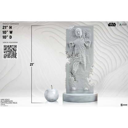 Sideshow Collectibles Star Wars Han Solo in Carbonite Crystallised Relic