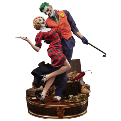 Sideshow Collectibles DC Comics The Joker & Harley Quinn (Lawless Love) Diorama