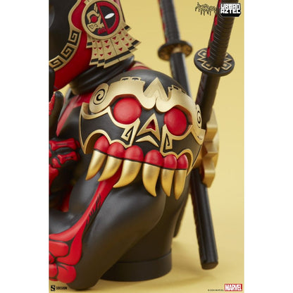 Sideshow Collectibles Deadpool Aztec Designer Bust by Jesse Hernandez